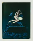 Gunilla Bergström, Spiegel by Helmut Newton, 1976, Unique Polaroid print, sold Nov 2018