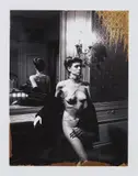 Jane Kirby, Paris by Helmut Newton, 1977, Unique Polaroid print, sold Nov 2018