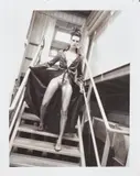 Laurence Steele, Milan by Helmut Newton, 1996, Unique Polaroid print, sold Nov 2018