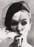 Smoke + Veil, Paris (Vogue) by William Klein, 1958, Gelatin silver print, printed later, offered Nov 2018