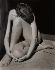 Nude by Edward Weston, 1936, Gelatin silver print, printed later by Cole Weston, mounted, sold Nov 2018