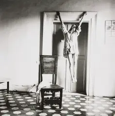 Untitled, Rome by Francesca Woodman, 1977-1978, Gelatin silver print, printed 2006, sold Nov 2018