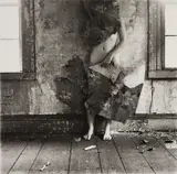 Providence, Rhode Island, from Space2 by Francesca Woodman, 1977, Gelatin silver print, printed later, sold Nov 2018