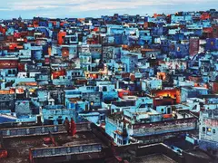 Steve McCurry, Blue City, Jodhpur, India, 2010, Chromogenic print