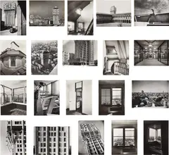 Giorgio Casali, Twenty photographs of the Torre Velasca, Milan, 1956-1958, Gelatin silver print