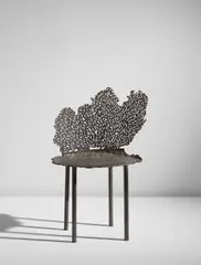 Michele Oka Doner, 'Coral Wave' chair, 1993, Patinated bronze