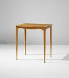 Peder Moos, Table, 1946-1950, Cherry wood, teak and beech inlays