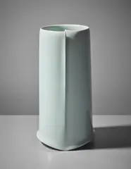 'Sei' by Sueharu Fukami, 2012, Porcelain, celadon glaze, sold Apr 2018