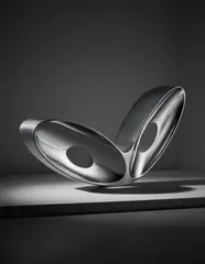 Ron Arad, Blo-void 1, 2005, Polished and anodised aluminium, aluminium mesh