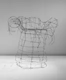 Forrest Myers, Ghost, 1995, Patinated steel wire