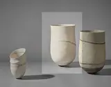 Jennifer Lee, 'Pale, granite traces' pot