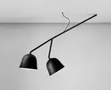 Ronan and Erwan Bouroullec, Double 'Black Light', 2008, Painted aluminium, painted fiberglass, rubber, acrylic