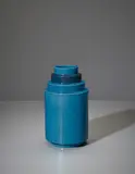 Rare vase, model no. 610 by Ettore Sottsass, circa 1966, Glazed earthenware, sold Apr 2018