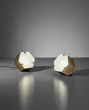 Fontana Arte, Pair of table lamps, model no. 2022