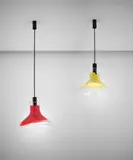 Venini, Pair of ceiling lights, model no. 802.6