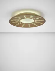 Rare ceiling light, model no. 2271 by Max Ingrand, circa 1958, Opaque glass, chiseled glass, copper, sold Apr 2018