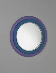 Mirror by Ico Parisi, circa 1980, Painted wood, mirrored glass, chromium-plated metal, sold Apr 2018