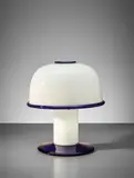 'Limante' table lamp by Ettore Sottsass, circa 1977, Coloured glass, chromium-plated metal, sold Apr 2018