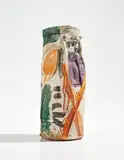 Untitled vase by Peter Voulkos, 1959, glazed stoneware, sold Oct 2018