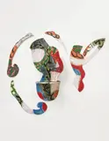Betty Woodman, Balustrade Relief Vase 07-4