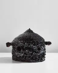 Otani Workshop, Lion Head, 2015, glazed ceramic