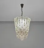 Ceiling light, model no. 5284 by Carlo Scarpa, circa 1936, Murrine glass, brass, sold Oct 2018