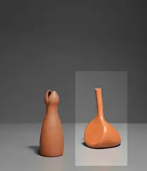 Vase by Valentine Schlegel, circa 1957, Glazed terracotta, offered Oct 2018