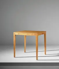 Side table by Jean-Michel Frank, 1930s, Oak, oak-veneered plywood, oak-veneered wood, sold Oct 2018