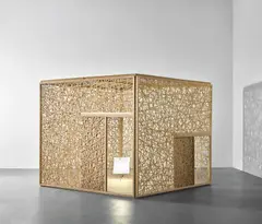 Shigeru Uchida, 'Gyo-an' tearoom, circa 1993, Japanese cedar, bamboo