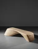 Zaha Hadid, 'Ordrupgaard' bench, model no. PP995, designed for the Ordrupgaard Museum extension, Charlottenlund, Denmark