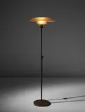 Poul Henningsen, Early adjustable standard lamp, model no. PH 5/3