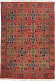 Marta Maas-Fjetterstrom, Early 'Stjärnor på rödt' (Stars on red) rug