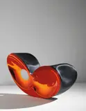 Ron Arad, Blo-void 3, 2006, Polished and anodised aluminium, aluminium mesh