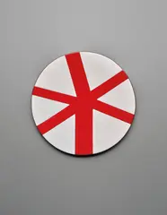 Plate by Ettore Sottsass, circa 1958, Enamelled copper, sold Oct 2018