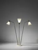 Giuseppe Ostuni, Three-armed adjustable standard lamp, model no. 339
