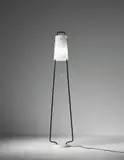 Standard lamp, model no. 1068 by Gino Sarfatti, circa 1956, Acrylic, painted brass, marble, sold Oct 2018