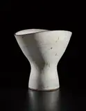 Lucie Rie, Flower vase with oval lip
