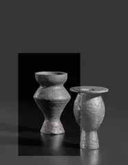 Pot by Hans Coper, circa 1958, Stoneware, black glaze, offered Oct 2018