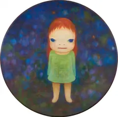 Yoshitomo Nara, Missing in Action, 2005, acrylic on cotton mounted on FRP