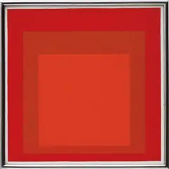 Josef Albers, Study for Homage to the Square: Wet and Dry, 1969, oil on masonite