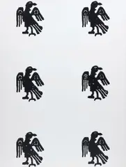 Christopher Wool, Untitled, 1989, acrylic on aluminium