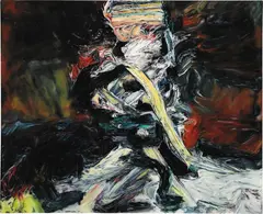 Glenn Brown, Saturday Night Fever, 1992, oil on canvas
