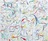 Sue Williams, Three Blues, No Orange