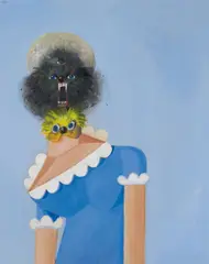 George Condo, Jean-Louis' Girlfriend, 2005, oil on canvas