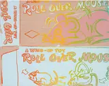 Andy Warhol, Toy Series, 1983, acrylic and silkscreen on canvas