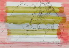 Untitled by Sigmar Polke, 1973, gouache and ink stamp on paper, offered Mar 2017