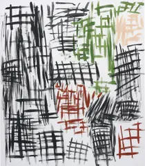 Untitled by Günther Förg, 1996, acrylic on canvas, sold Mar 2017