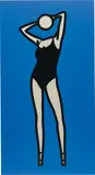 Julian Opie, This Is Monique. 08, 2004, vinyl
