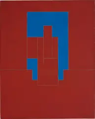 Graffiti 4 by Robyn Denny, 1975-76, oil on canvas, sold Mar 2017