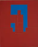 Robyn Denny, Graffiti 4, 1975-76, oil on canvas